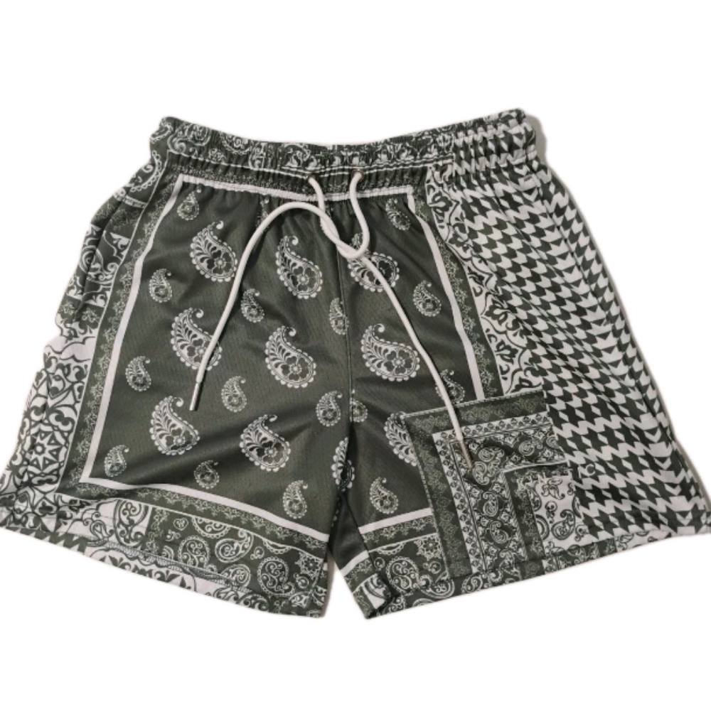 Kinetic‎ Kings Paisley Fundamental Men's Shorts Size S.